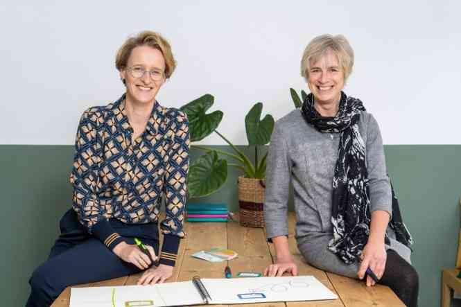 Marielle Tromp en Ellen Bos
