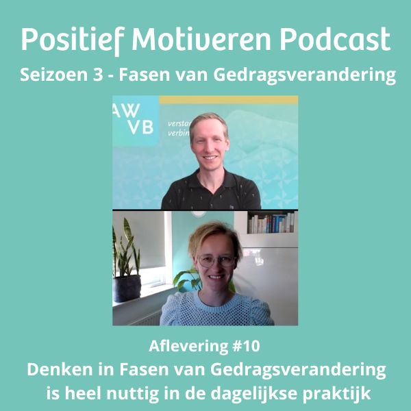Denken in fasen van gedragsverandering is heel nuttig in de dagelijkse praktijk