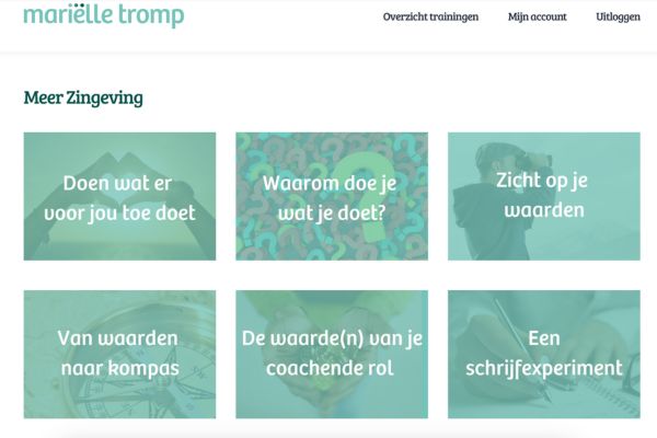 Meer zingeving
