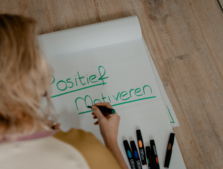 Positief motiveren klein