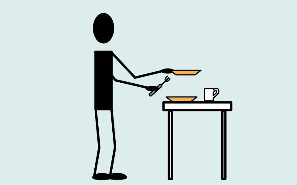 tafel dekken